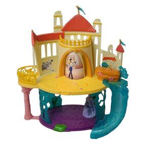 Disney Princess Little Mermaid Castle & Undersea Playset incomplete 2012 Mattel